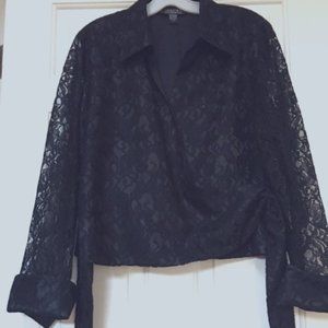 Spencer Jeremey Separates Top Lace  Lined sz 16 Pristine Condition